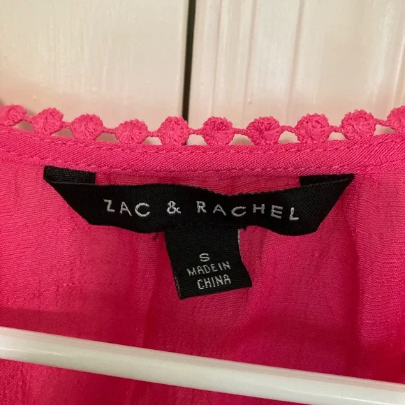 Zac & Rachel Vibrant Pink Blouse - Picture 5 of 5